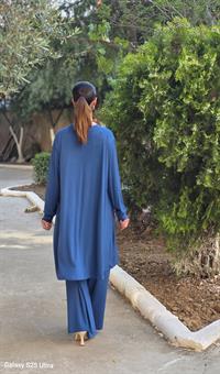 penye salaş ikili takım indigo mavi