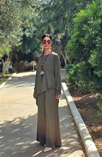 penye salaş pantolon haki yeşil