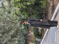 rahat düğmeli keten uzun gömlek