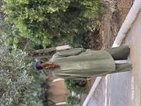 rahat düğmeli keten uzun gömlek haki yeşil