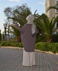 salaş spor tunik koyu vizon