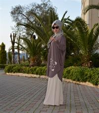 salaş spor tunik koyu vizon