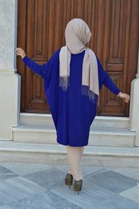 salaş spor tunik saks mavisi