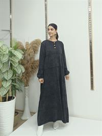 selin salaş elbise antrasit