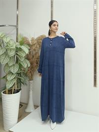 selin salaş elbise lacivert