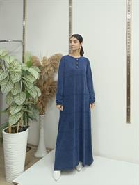 selin salaş elbise lacivert