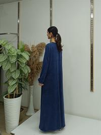 selin salaş elbise lacivert