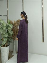 selin salaş elbise mürdüm