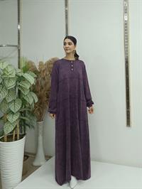 selin salaş elbise mürdüm