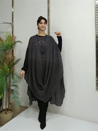 Bisiklet Yaka Panço Gri