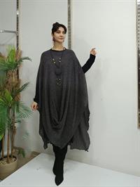 Bisiklet Yaka Panço Gri