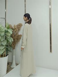 Yandan Düğmeli Elbise Kemik