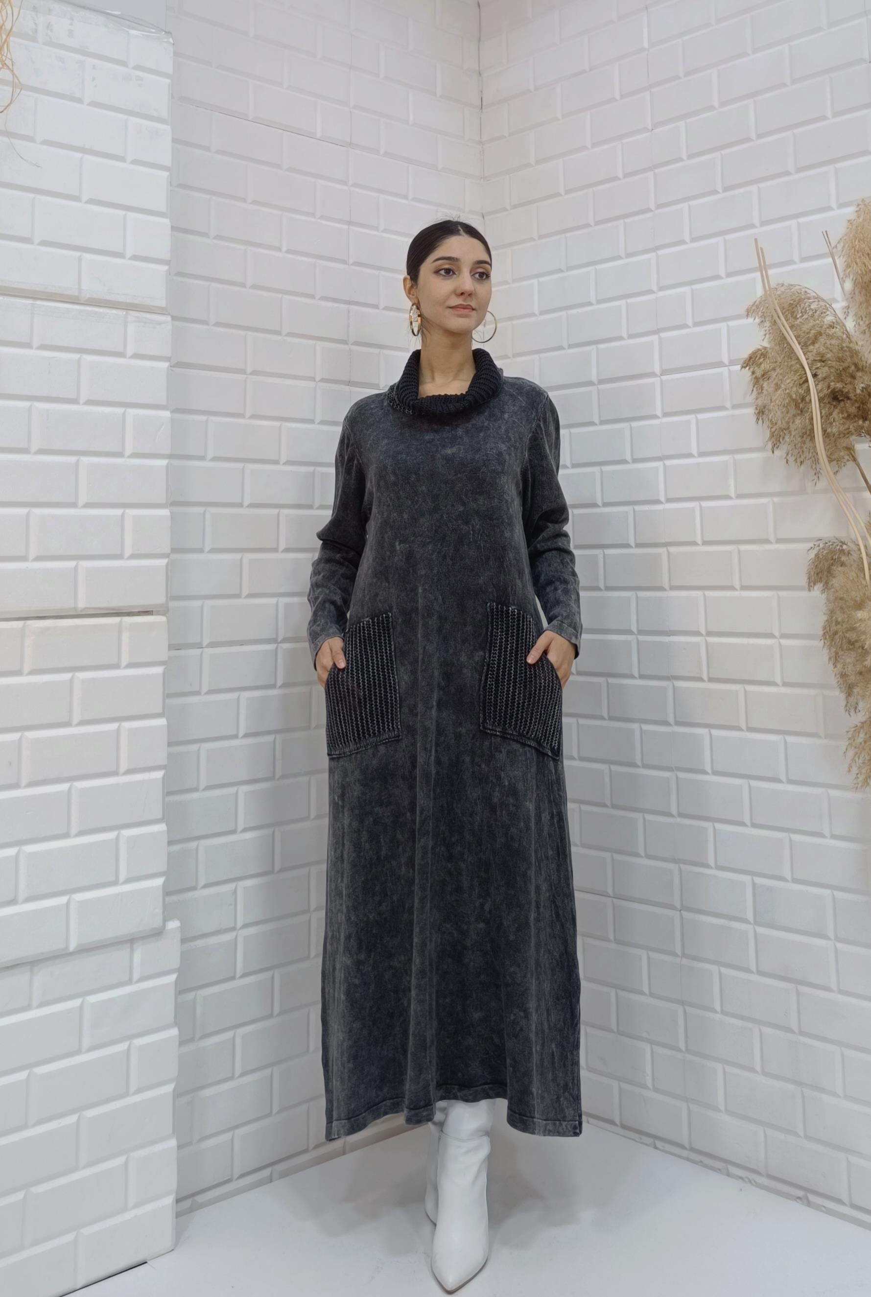 Degaje Elbise Antrasit