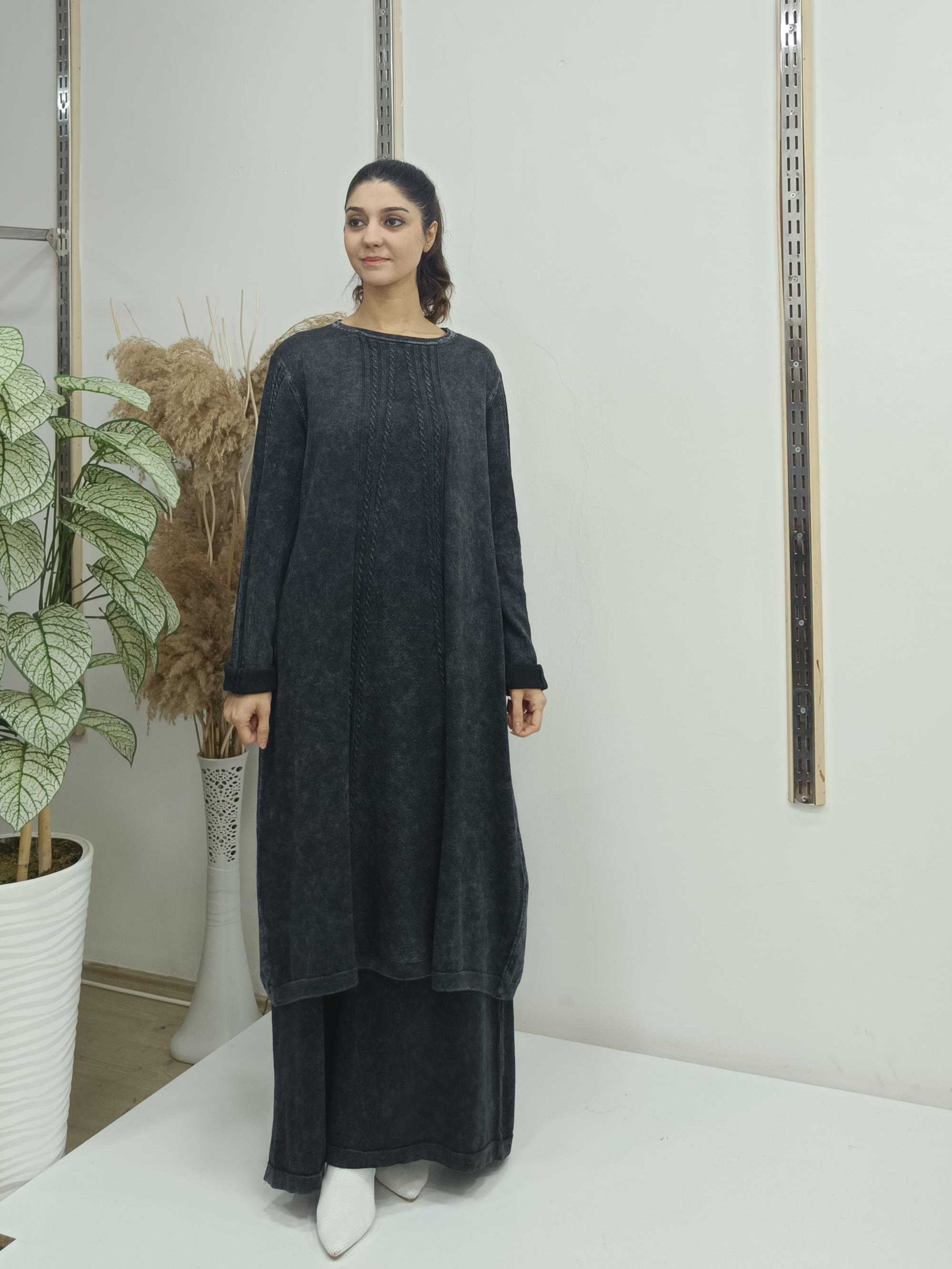 salaş nazen tunik antrasit