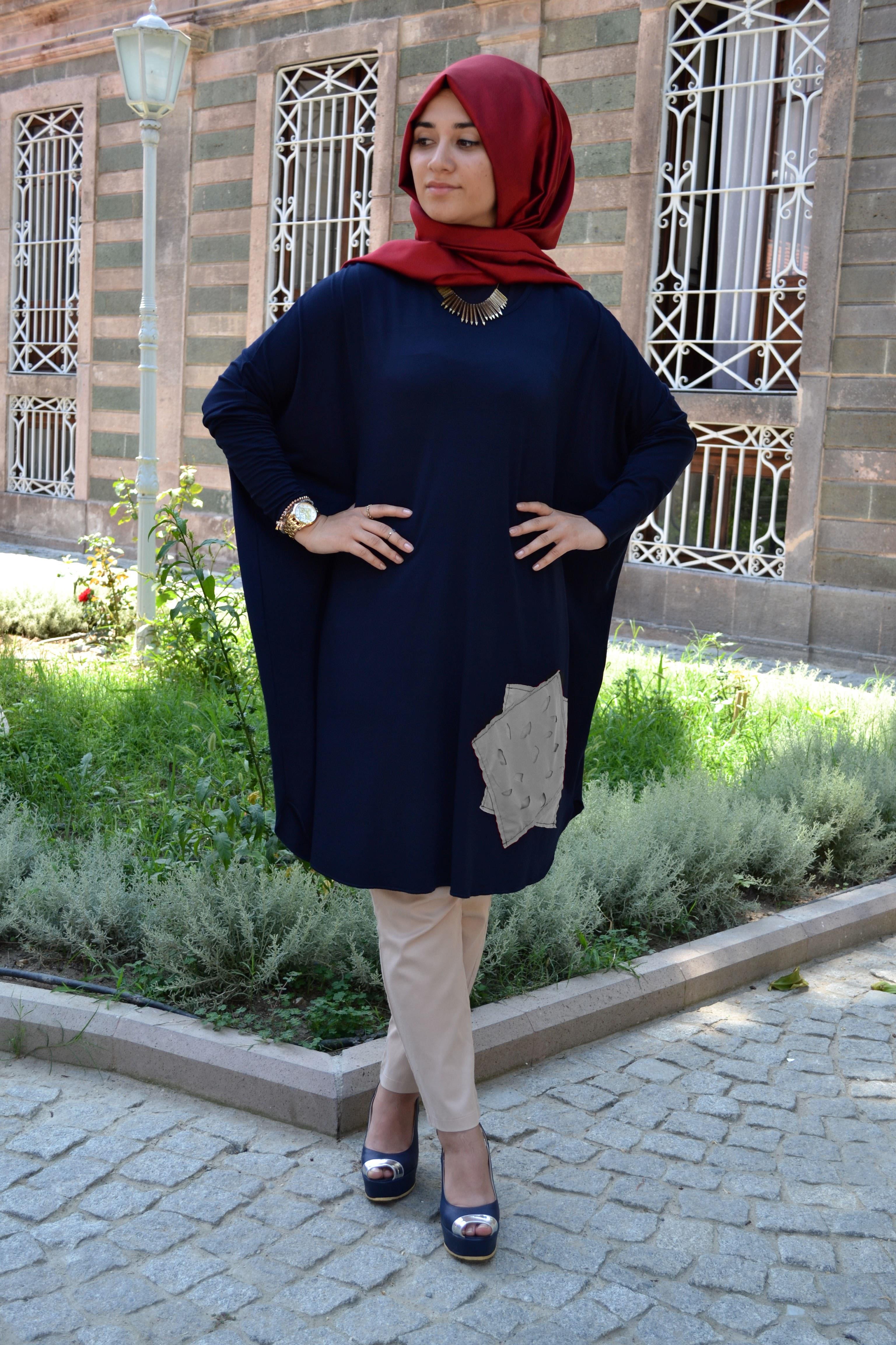 salaş spor tunik lacivert