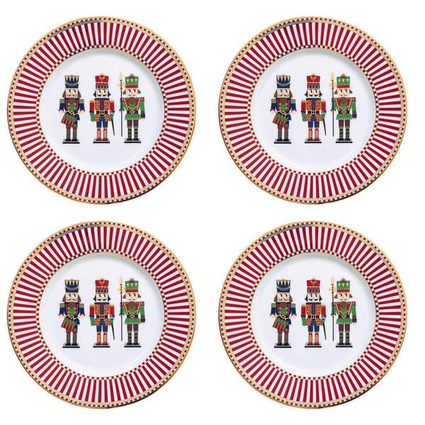 Easy Life Nutcracker 4'lü Porselen Pasta Tabağı Ø 19 cm