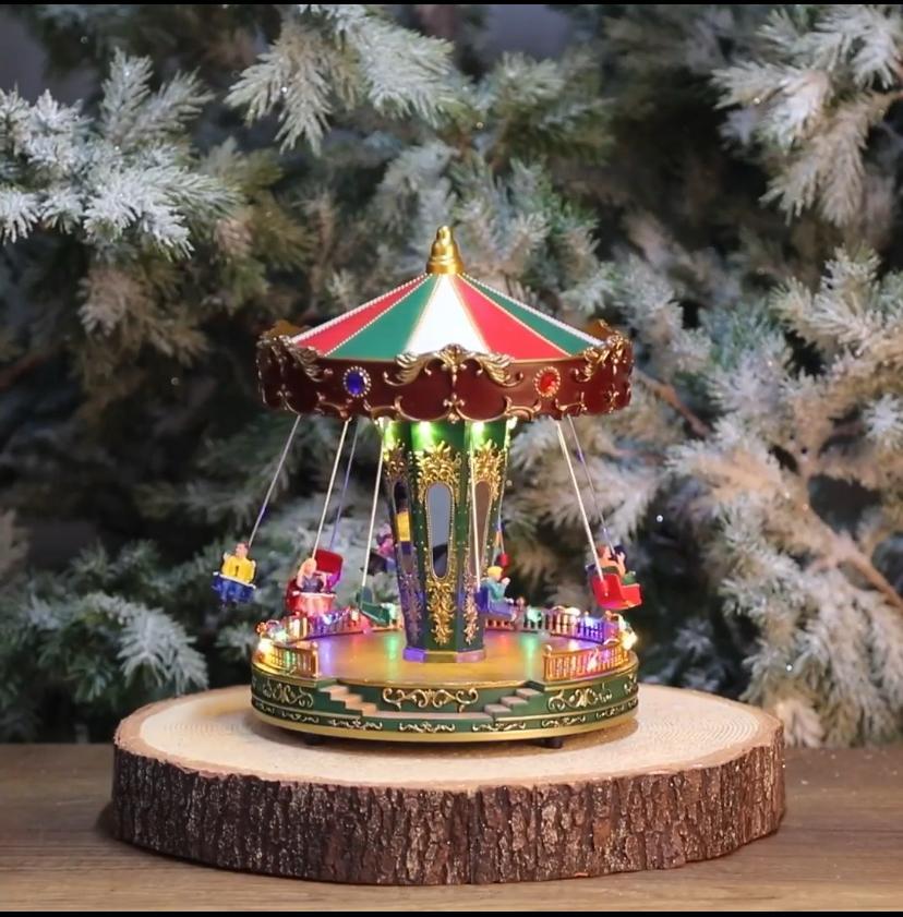Chirstmas Carousel Müzikli Ve Hareketli 