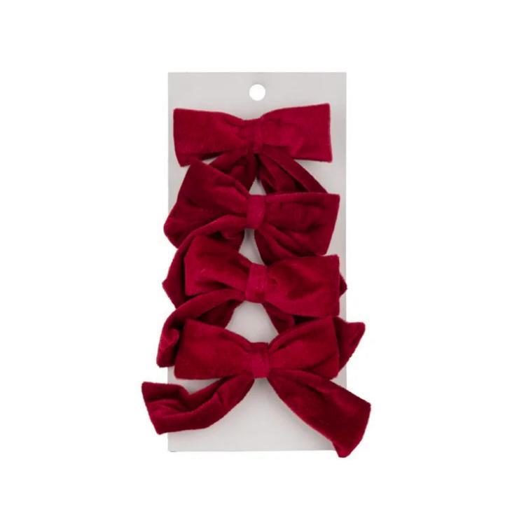 Yılbaşı Süsü Burgundy Fiyonk 