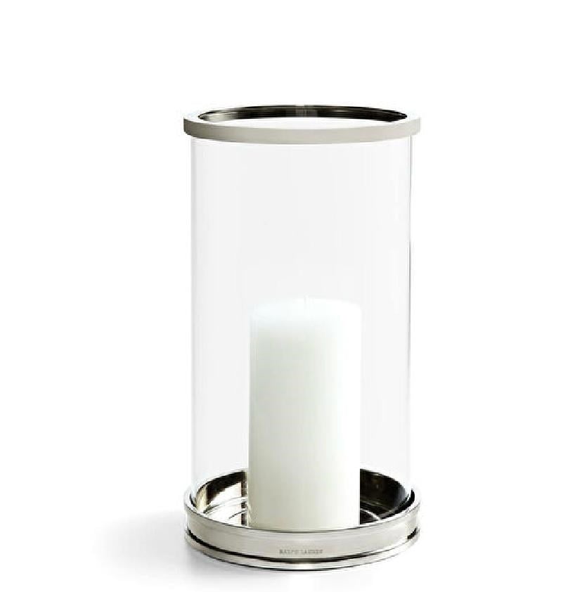Modern Gümüş Mini Mumluk