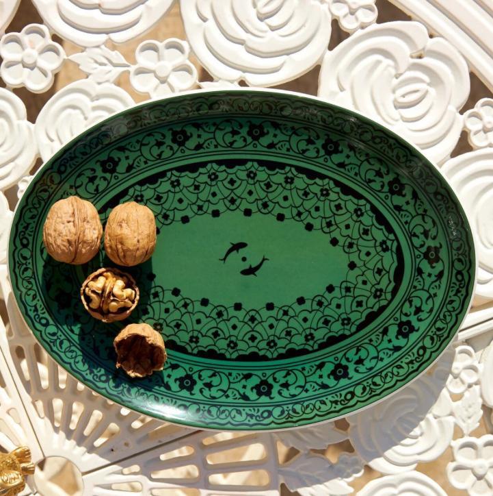 Zennup Türkistan Oval Tabak 