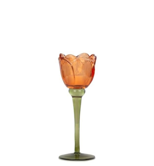 Kırmızı Cam Kadeh (22 CM)
