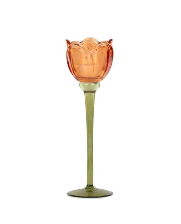 Kırmızı Cam Kadeh (27 CM)