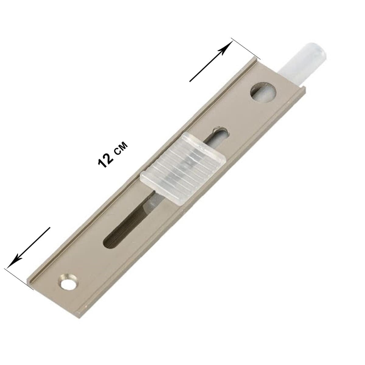 ALÜMİNYUM GÖMME SÜRGÜ 12 CM
