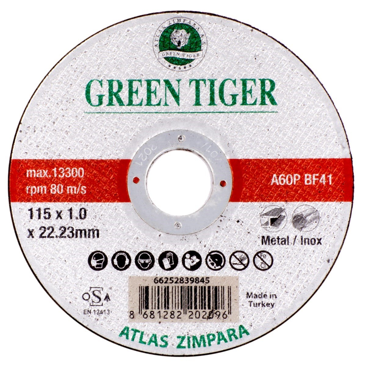 ATLAS INOX/METAL KESİCİ 115*1,0*22,23