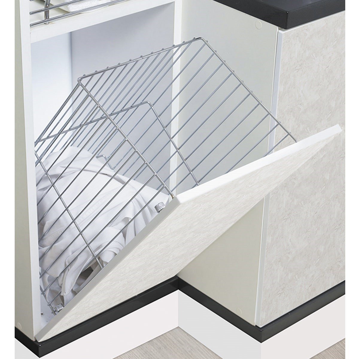 HEMAKS D:260*Y:400 MM KAPAĞA MONTE ÇAMAŞIR SEPETİ