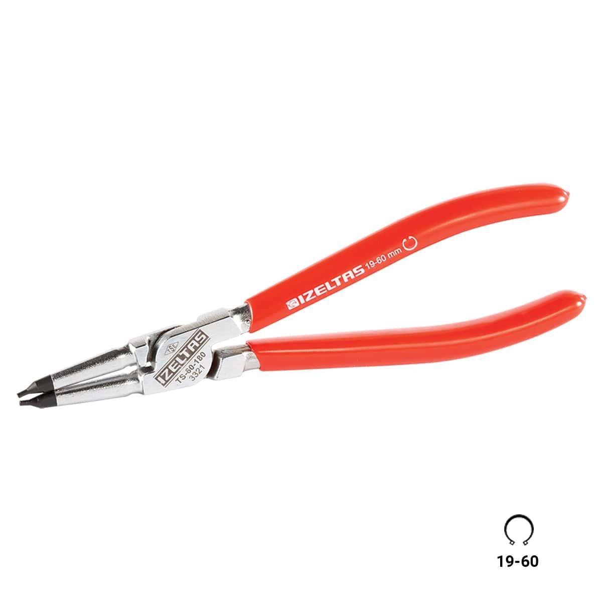 İZELTAŞ 180 mm İç Segman Pense Düz