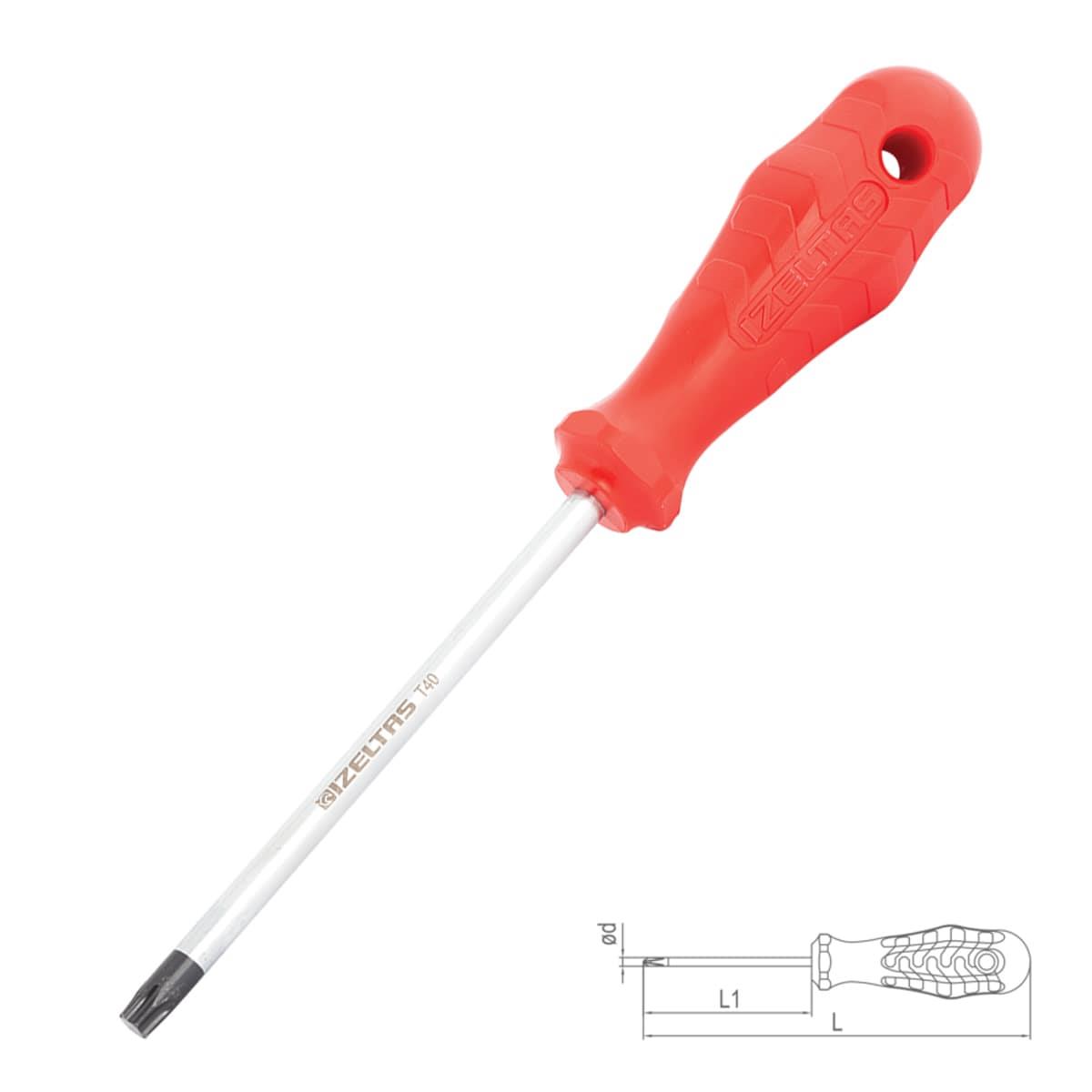 İZELTAŞ Torx Uçlu Tornavida