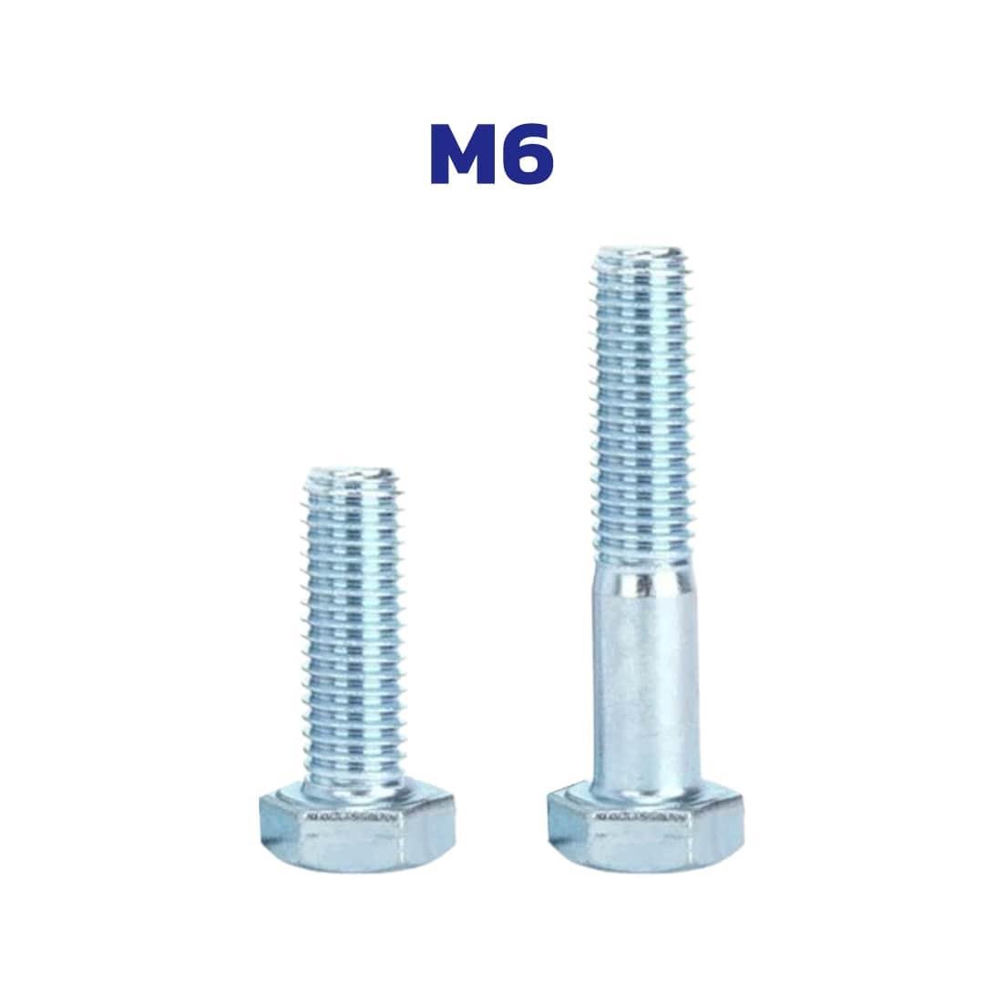 M6 8.8 Galvaniz Kaplı Çelik Civata