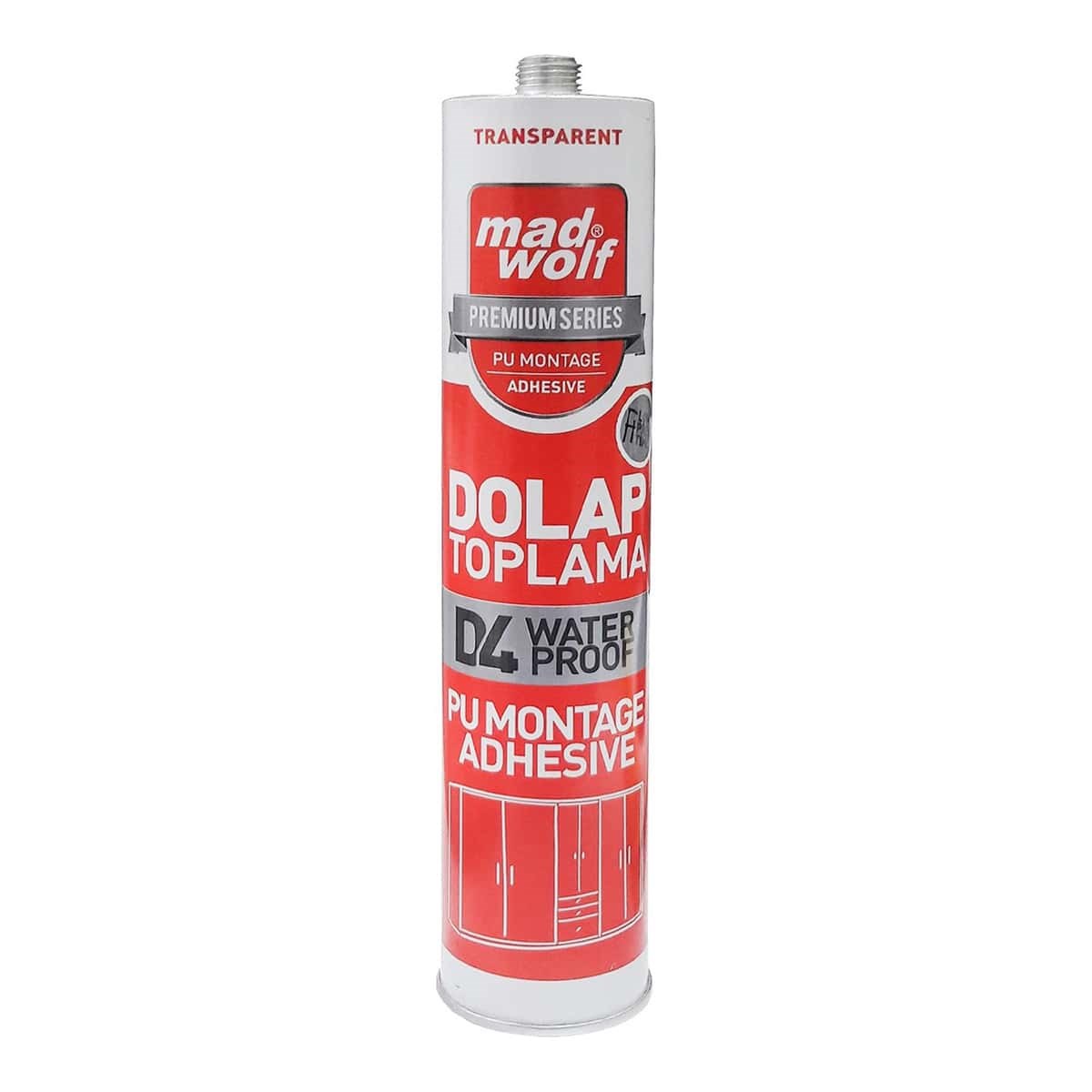 Madwolf Pu Montaj Kit Yapıştırıcısı Şeffaf 400 gr