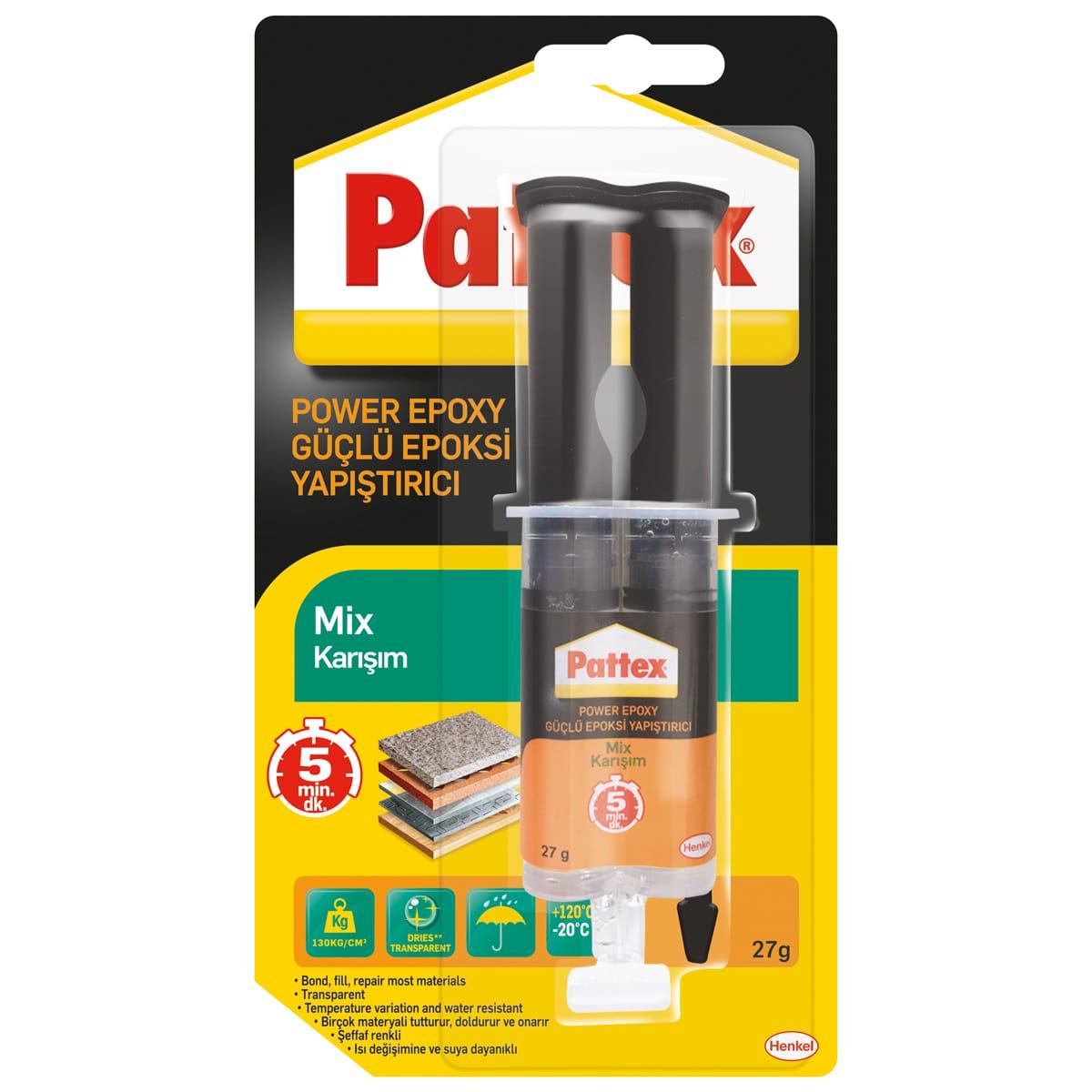 Pattex Güçlü Epoksi Yapıştırıcı 27 gr