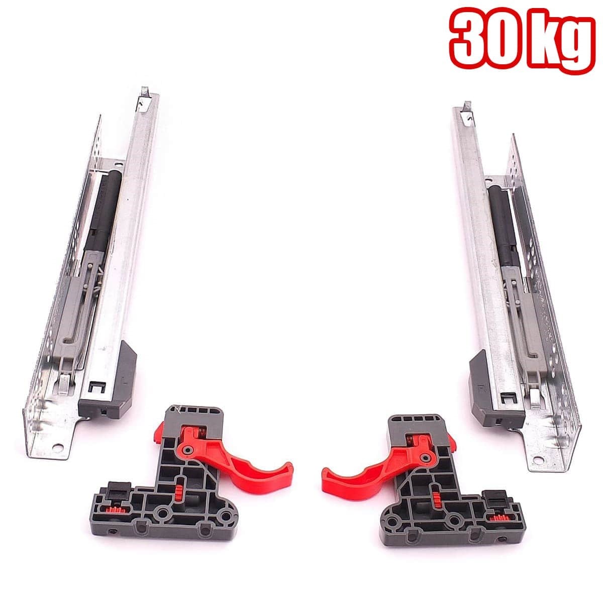 Samet Smart Slide Kısmi Açılım Frenli Çekmece Rayı (Mandal Dahil)