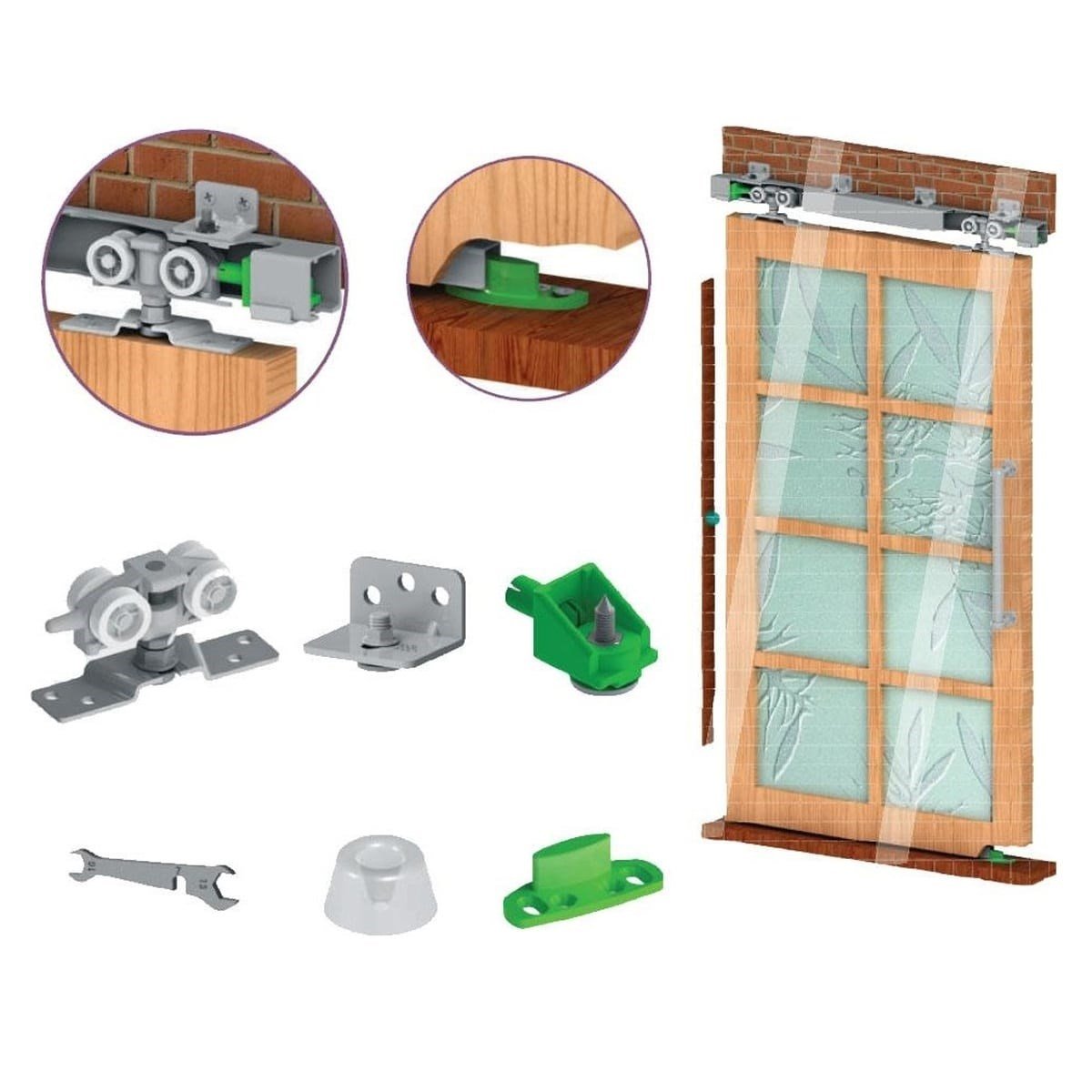 SKS80 AYARLI KAPI MEKANİZMASI