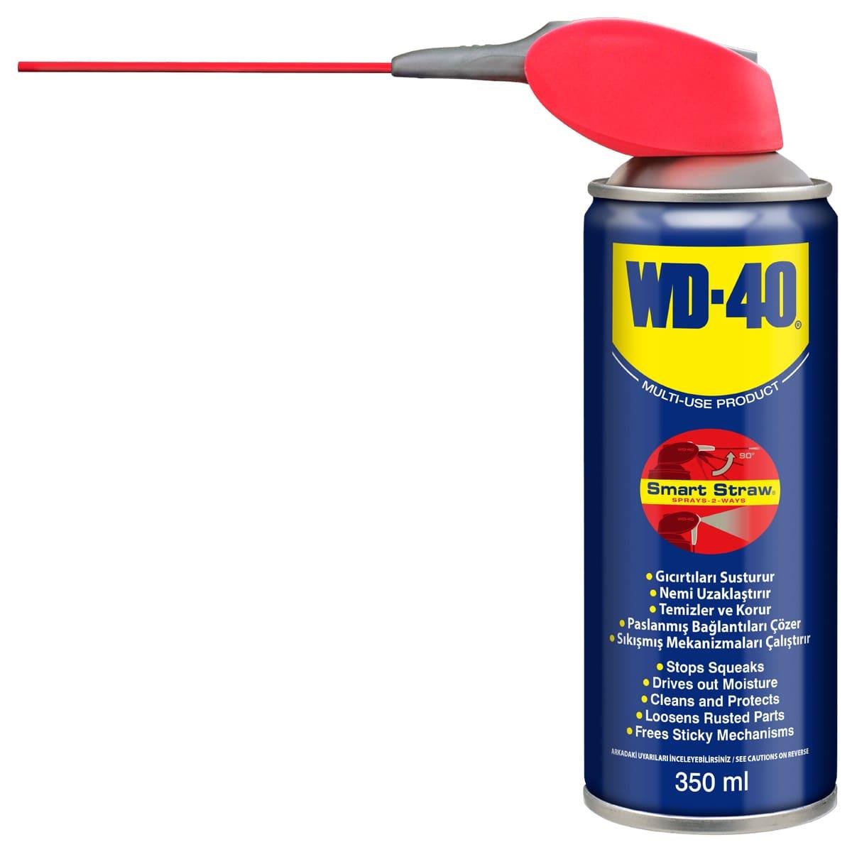 WD-40 Akıllı Pipetli Pas Sökücü Yağlayıcı Sprey 350 ML