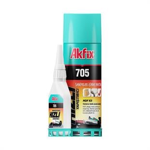 Akfix 705 Hızlı Yapıştırıcı 200 ml+50 gr