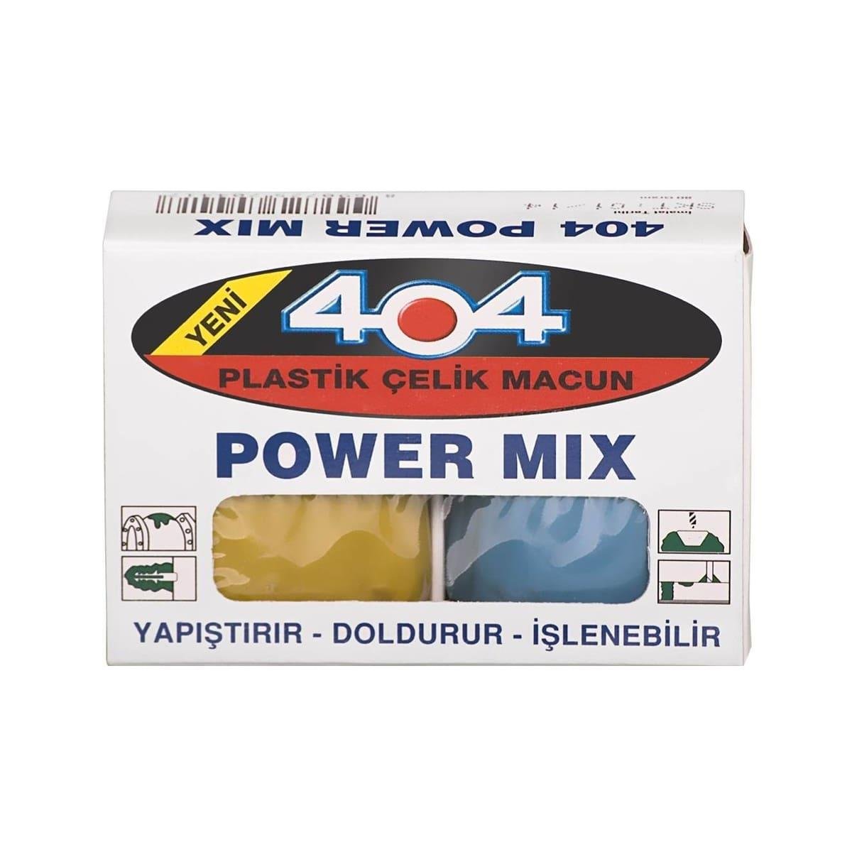 404 Power Mix Plastik Çelik Macun