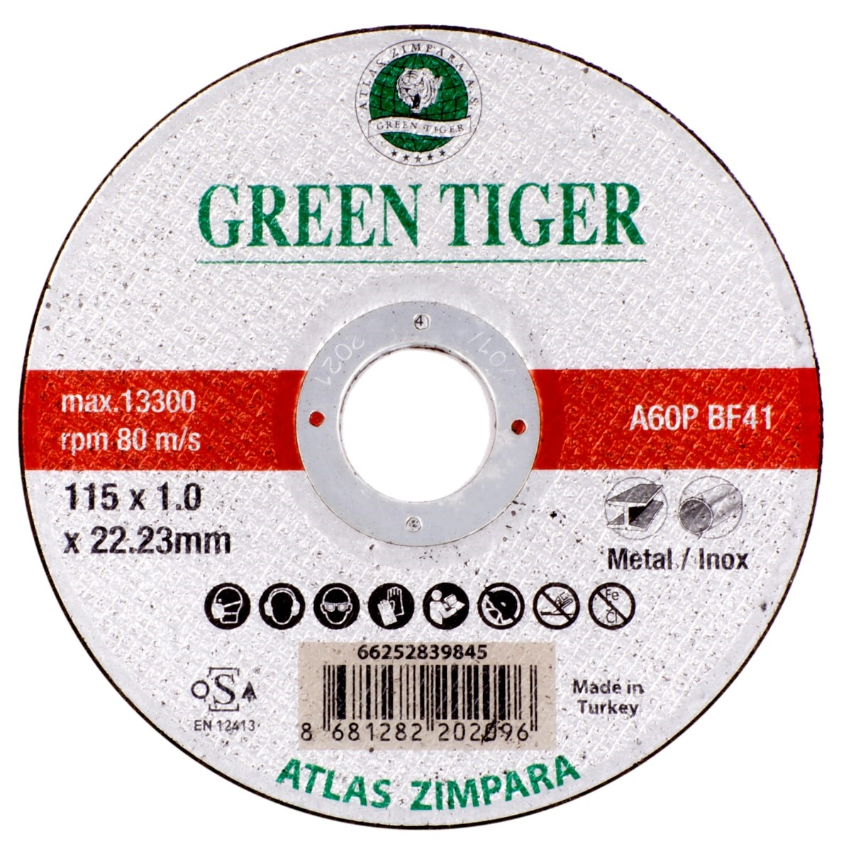 ATLAS INOX/METAL KESİCİ 115*1,0*22,23