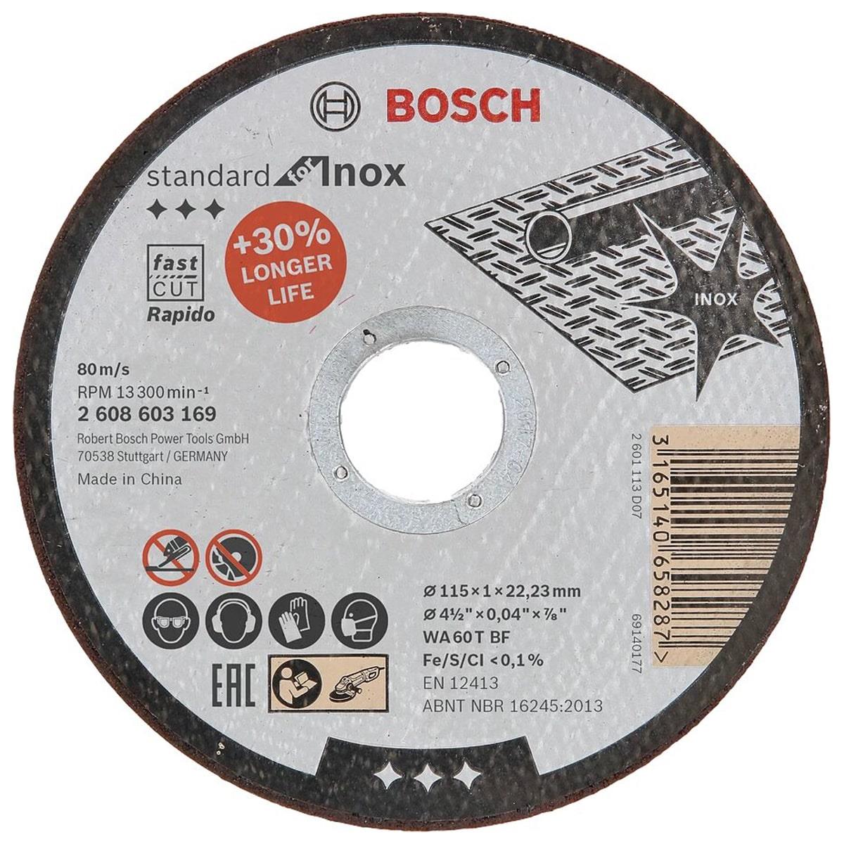 Bosch Inox/Metal Kesici 115*1,0*22,23