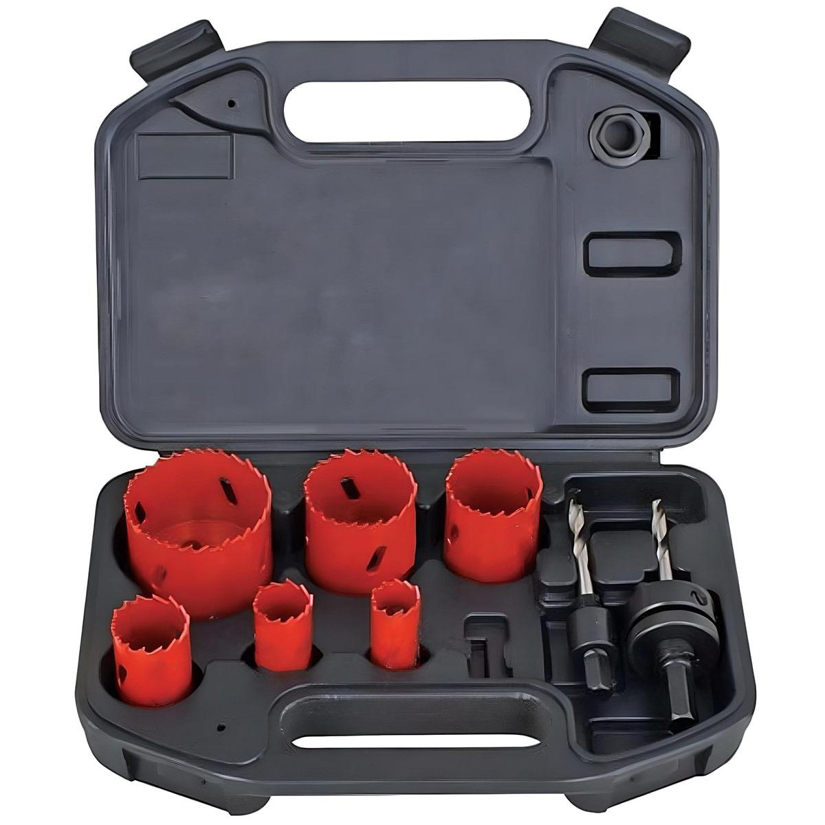 CMC TOOLS 9 Parça Bi-Metal Panç Buat Delme Testere Seti