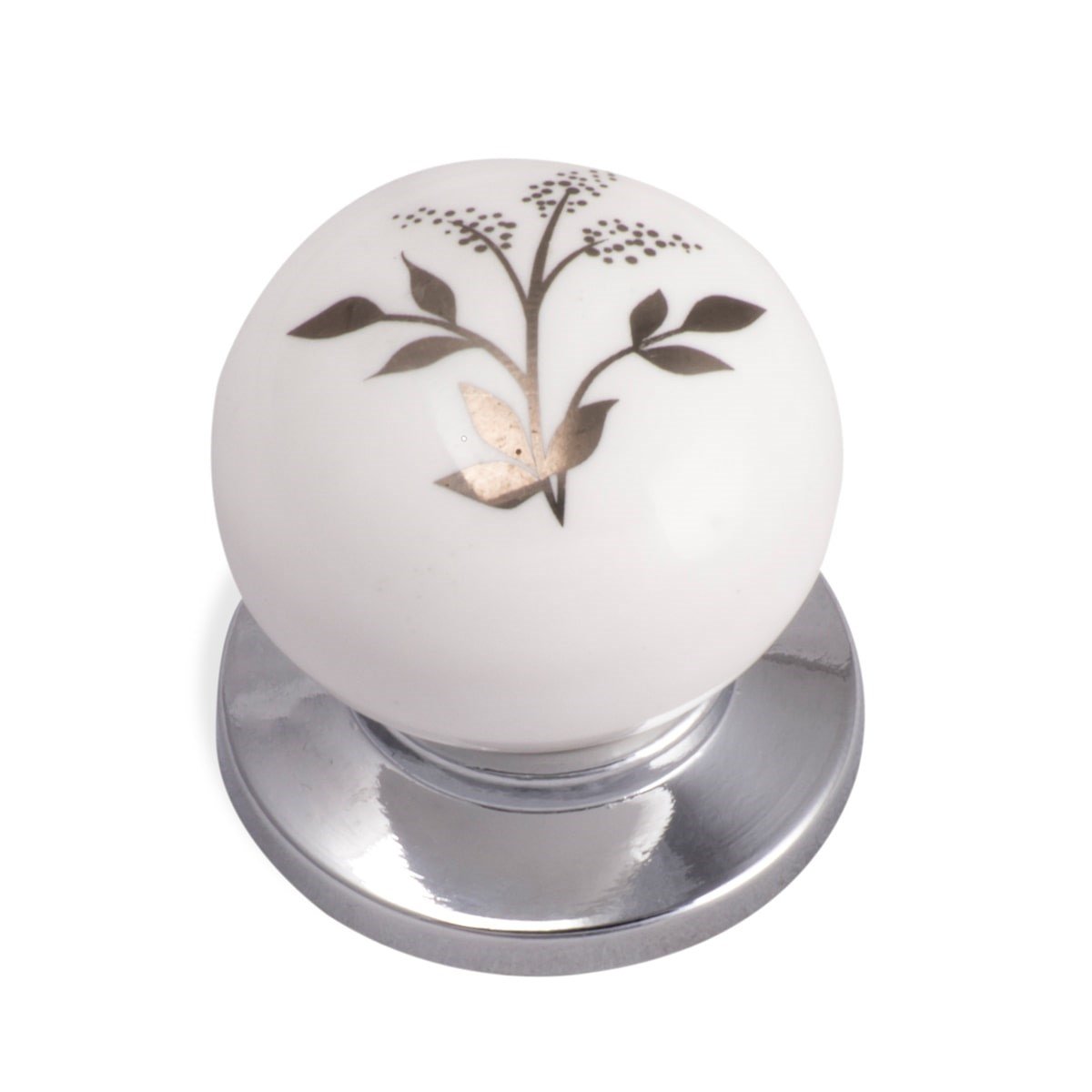 ERKUL 3005 TERE PORSELEN DÜĞME KROM|179