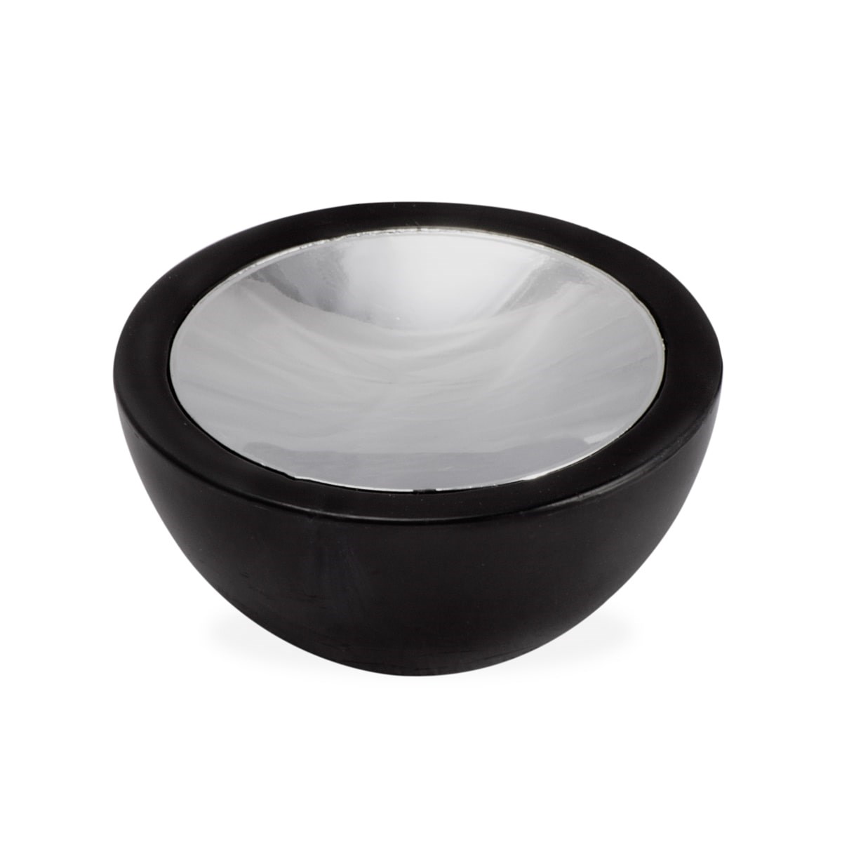 FEDE OVAL DÜĞME SİYAH | KROM