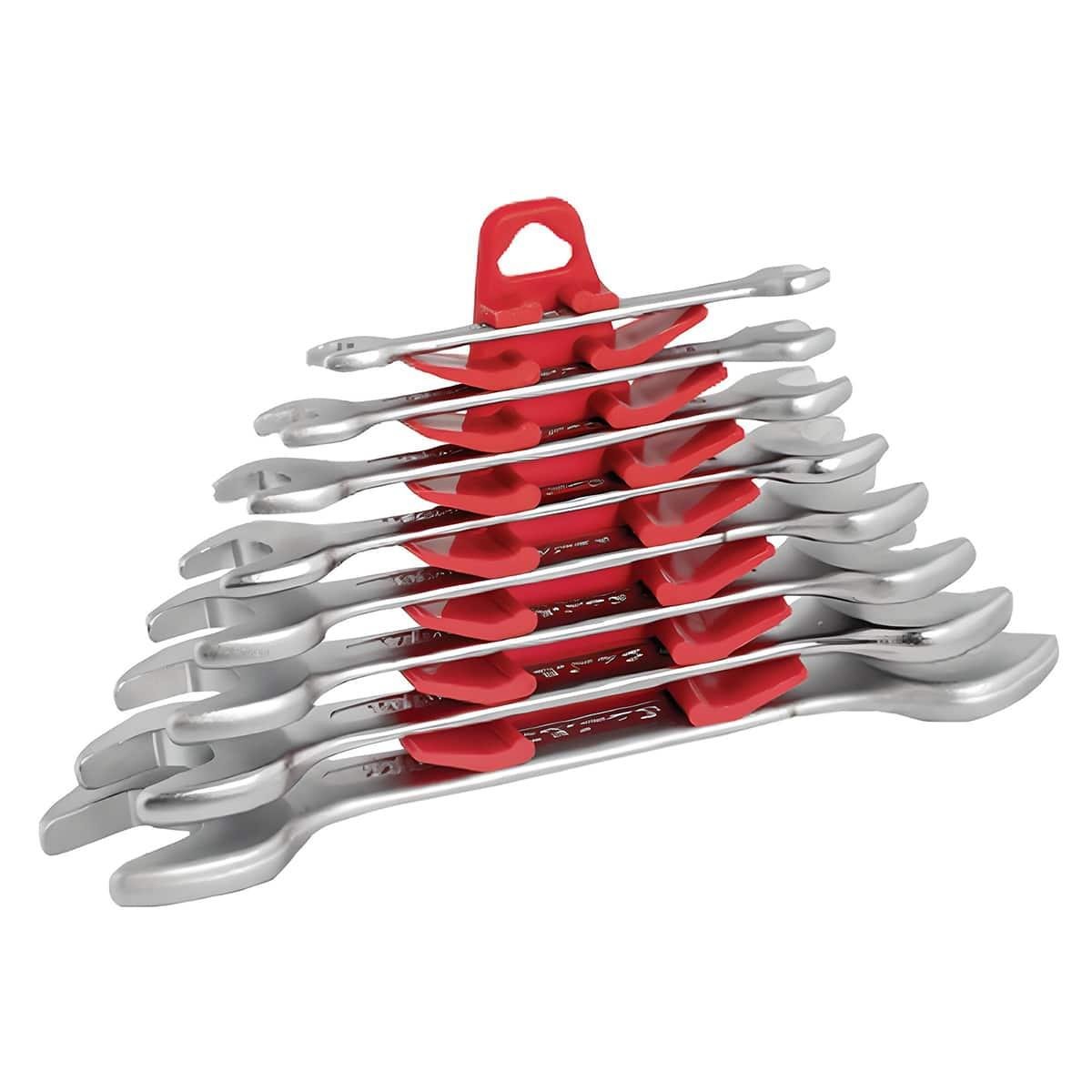 İZELTAŞ 8 Parça İki Ağız Anahtar Takımı Kısa Boy