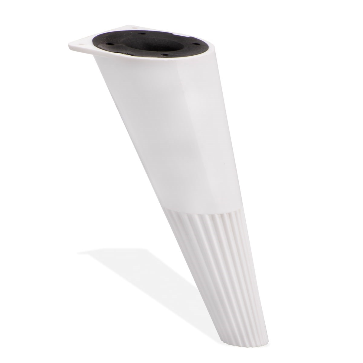 KONİK AYAK ÇİZGİLİ BEYAZ 15 CM