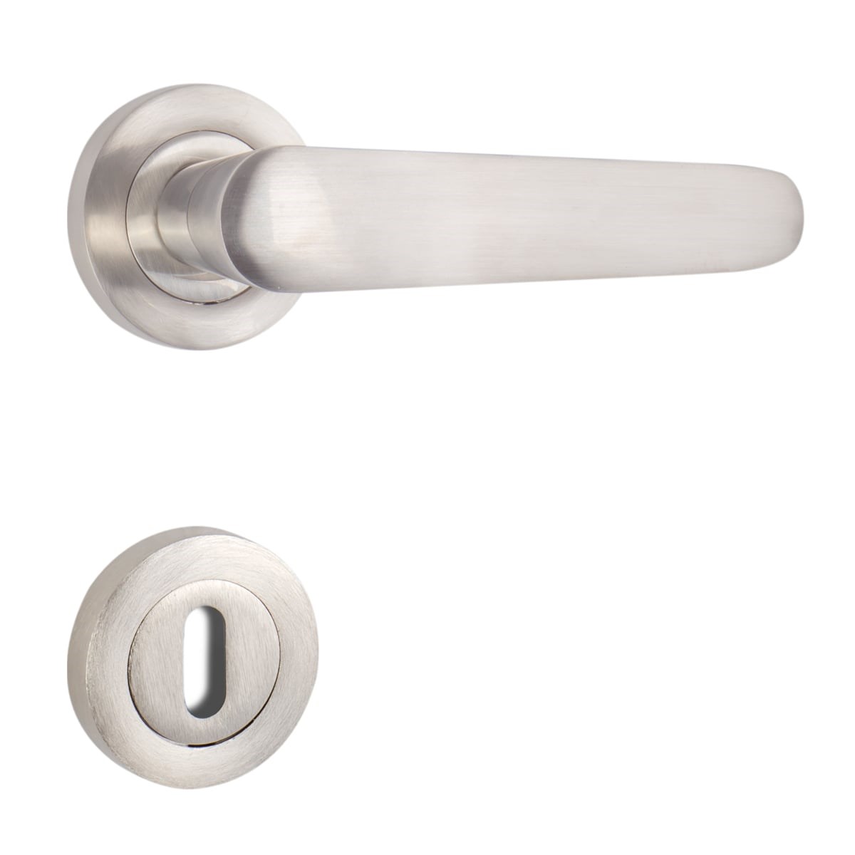 ÖZEN ZMK KAİRA D YUVARLAK ROZETLİ KAPI KOLU İNOX