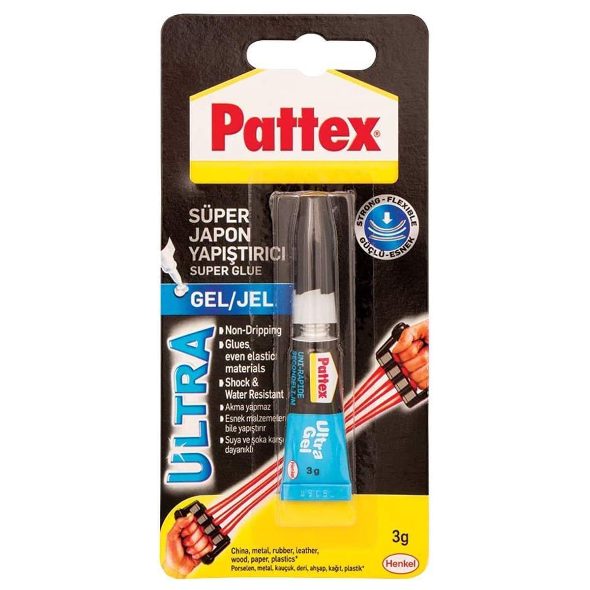 Pattex Ultra Jel Süper Japon Yapıştırıcı 3 gr