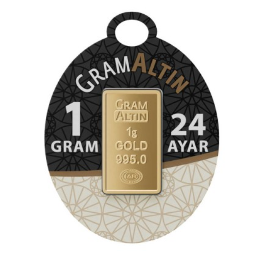 24 Ayar 1 Gram AltınYATIRIMLIK ÜRÜNLER