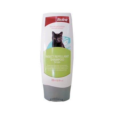 Kedi Islak ŞampuanlarBioline Asalak Uzaklaştırıcı Kedi Şampuanı 200 Ml